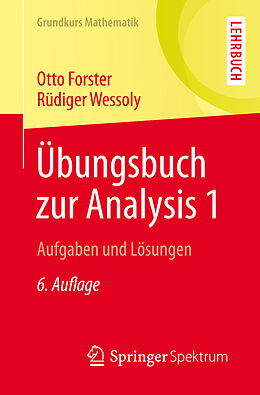 E-Book (pdf) Übungsbuch zur Analysis 1 von Otto Forster, Rüdiger Wessoly