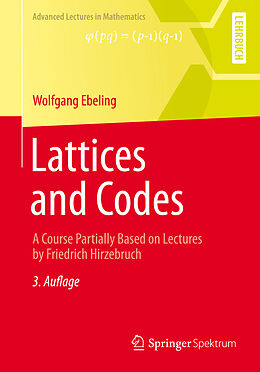 eBook (pdf) Lattices and Codes de Wolfgang Ebeling