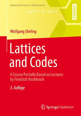 E-Book (pdf) Lattices and Codes von Wolfgang Ebeling