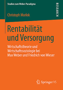 E-Book (pdf) Rentabilität und Versorgung von Christoph Morlok