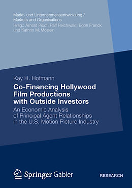 Couverture cartonnée Co-Financing Hollywood Film Productions with Outside Investors de Kay H. Hofmann