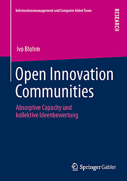 Kartonierter Einband Open Innovation Communities von Ivo Blohm