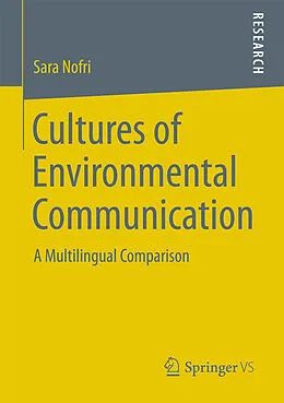 E-Book (pdf) Cultures of Environmental Communication von Sara Nofri