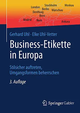 E-Book (pdf) Business-Etikette in Europa von Gerhard Uhl, Elke Uhl-Vetter