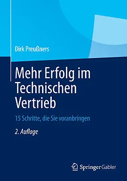 E-Book (pdf) Mehr Erfolg im Technischen Vertrieb von Dirk Preußners
