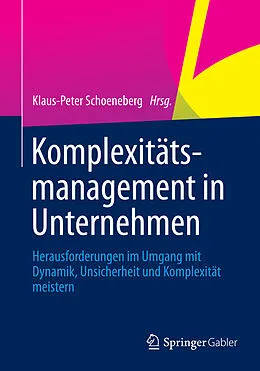 E-Book (pdf) Komplexitätsmanagement in Unternehmen von Klaus-Peter Schoeneberg