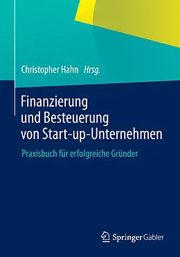 E-Book (pdf) Finanzierung und Besteuerung von Start-up-Unternehmen von Christopher Hahn