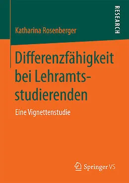 E-Book (pdf) Differenzfähigkeit bei Lehramtsstudierenden von Katharina Rosenberger