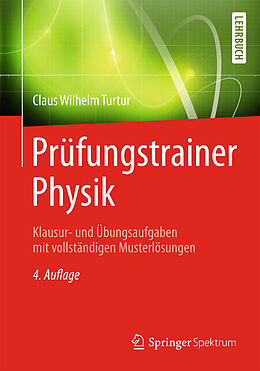 Kartonierter Einband Prüfungstrainer Physik von Claus Wilhelm Turtur