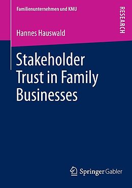 eBook (pdf) Stakeholder Trust in Family Businesses de Hannes Hauswald