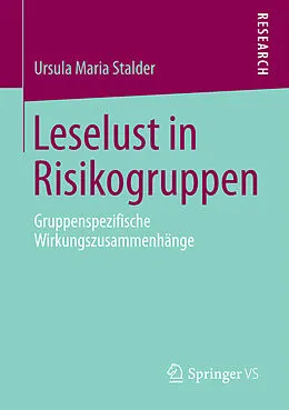 E-Book (pdf) Leselust in Risikogruppen von Ursula Maria Stalder