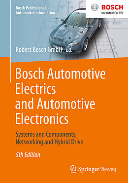 Couverture cartonnée Bosch Automotive Electrics and Automotive Electronics de 