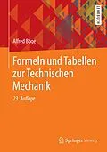 E-Book (pdf) Formeln und Tabellen zur Technischen Mechanik von Alfred Böge