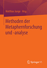 E-Book (pdf) Methoden der Metaphernforschung und -analyse von Matthias Junge