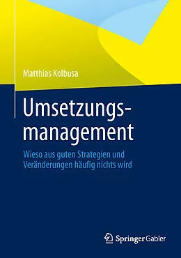 E-Book (pdf) Umsetzungsmanagement von Matthias Kolbusa