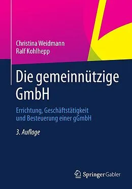 E-Book (pdf) Die gemeinnützige GmbH von Christina Weidmann, Ralf Kohlhepp