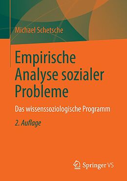 E-Book (pdf) Empirische Analyse sozialer Probleme von Michael Schetsche