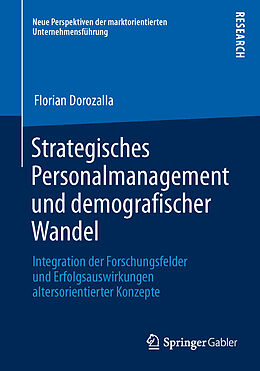 Kartonierter Einband Strategisches Personalmanagement und demografischer Wandel von Florian Dorozalla