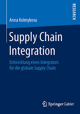 Kartonierter Einband Supply Chain Integration von Anna Kolmykova