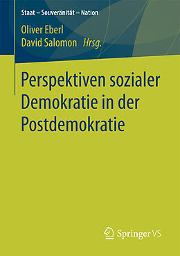 Kartonierter Einband Perspektiven sozialer Demokratie in der Postdemokratie von 