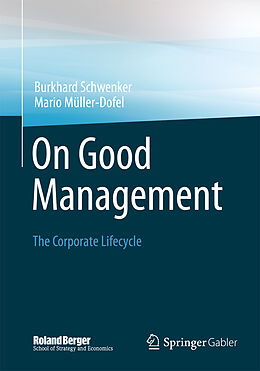 Livre Relié On Good Management de Burkhard Schwenker, Mario Müller-Dofel