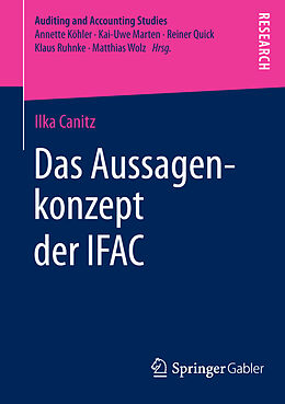E-Book (pdf) Das Aussagenkonzept der IFAC von Ilka Canitz