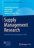 E-Book (pdf) Supply Management Research von Ronald Bogaschewsky, Michael Eßig, Rainer Lasch