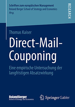 Kartonierter Einband Direct-Mail-Couponing von Thomas Kaiser