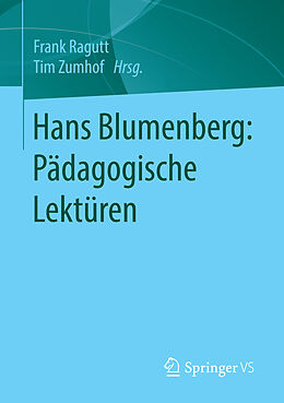 E-Book (pdf) Hans Blumenberg: Pädagogische Lektüren von 