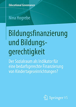 E-Book (pdf) Bildungsfinanzierung und Bildungsgerechtigkeit von Nina Hogrebe
