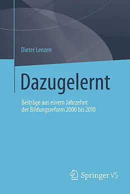 E-Book (pdf) Dazugelernt von Dieter Lenzen