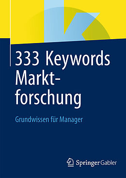 Kartonierter Einband 333 Keywords Marktforschung von 