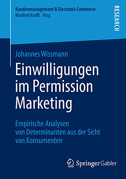 E-Book (pdf) Einwilligungen im Permission Marketing von Johannes Wissmann