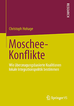 Kartonierter Einband Moschee-Konflikte von Christoph Hohage