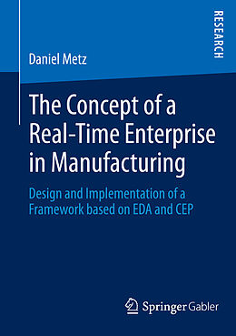 E-Book (pdf) The Concept of a Real-Time Enterprise in Manufacturing von Daniel Metz