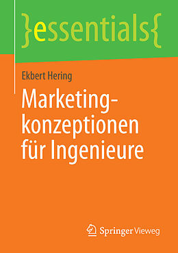 E-Book (pdf) Marketingkonzeptionen für Ingenieure von Ekbert Hering