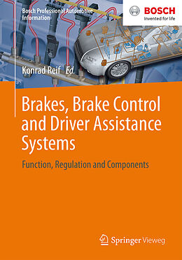 eBook (pdf) Brakes, Brake Control and Driver Assistance Systems de Konrad Reif