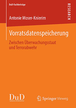 E-Book (pdf) Vorratsdatenspeicherung von Antonie Moser-Knierim