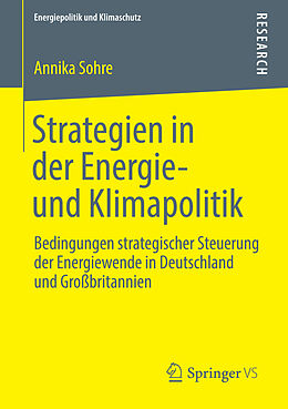 E-Book (pdf) Strategien in der Energie- und Klimapolitik von Annika Sohre
