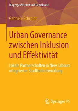 E-Book (pdf) Urban Governance zwischen Inklusion und Effektivität von Gabriele Schmidt
