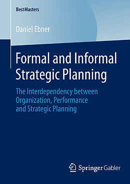 E-Book (pdf) Formal and Informal Strategic Planning von Daniel Ebner