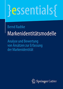 E-Book (pdf) Markenidentitätsmodelle von Bernd Radtke
