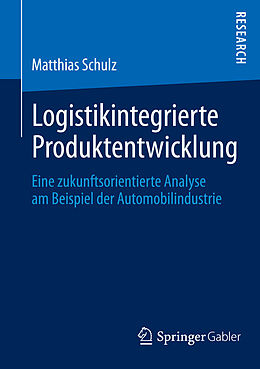 E-Book (pdf) Logistikintegrierte Produktentwicklung von Matthias Schulz