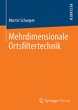 E-Book (pdf) Mehrdimensionale Ortsfiltertechnik von Martin Schaeper