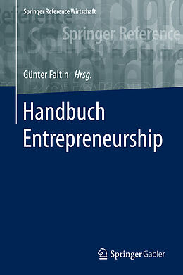 Fester Einband Handbuch Entrepreneurship von 