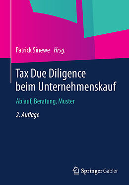 E-Book (pdf) Tax Due Diligence beim Unternehmenskauf von Patrick Sinewe