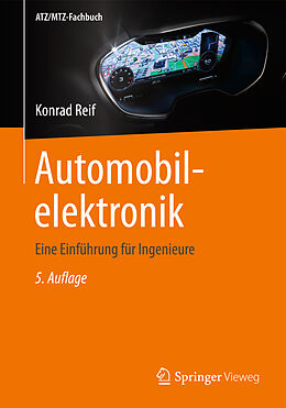 Kartonierter Einband Automobilelektronik von Konrad Reif