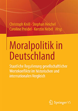 Kartonierter Einband Moralpolitik in Deutschland von 