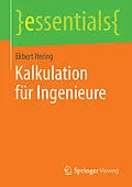 E-Book (pdf) Kalkulation für Ingenieure von Ekbert Hering