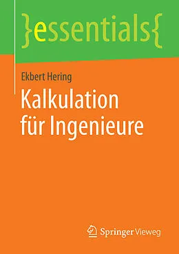 E-Book (pdf) Kalkulation für Ingenieure von Ekbert Hering